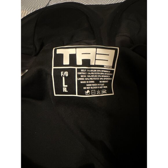 TA3 Lifty Contour One Piece Underwire Swimsuit Womens Size L Black Wht Slimming - Picture 4 of 7